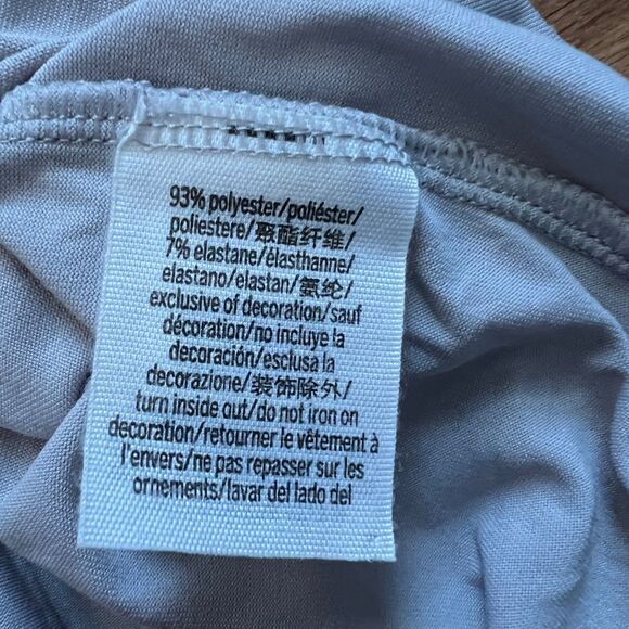 PINK Active Victoria's Secret Tank Top Size S Gray Racerback - Picture 9 of 10